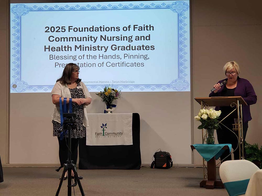Faith Community Health Network graduates 11 from the 2025 Foundations of Faith Community Nursing and Health Ministry Course!
